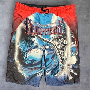 Y2K Orange County Choopers swim trunks‎ 35